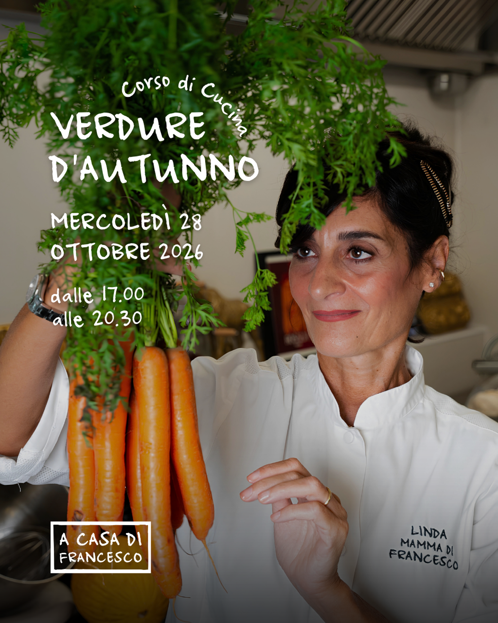 VERDURE D'AUTUNNO 28 OTTOBRE 2026 VERDURE D'AUTUNNO 28 OTTOBRE 2026